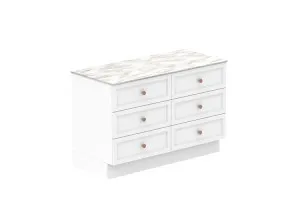 All Drawer 1350 Floor Cabinet - Matte White Polyurethane by ADP, a Laundry for sale on Style Sourcebook