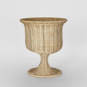 Belmont Rattan Urn Small by Florabelle Living, a Vases & Jars for sale on Style Sourcebook