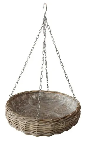 Elda Rattan Hanging Basket Large Natural by Florabelle Living, a Plants for sale on Style Sourcebook
