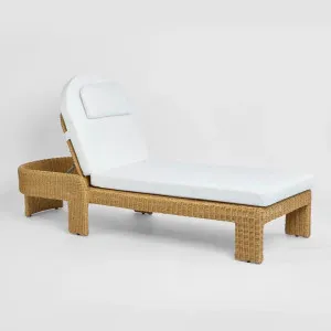 Cassius Outdoor Sunlounge Bed Natural by Florabelle Living, a Outdoor Benches for sale on Style Sourcebook