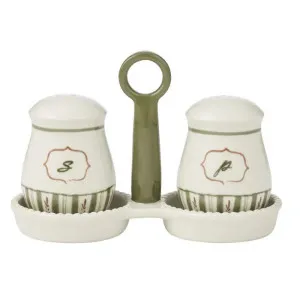 Dolce Vita 3pc Ceramic S&P 17.5x8x12cm by Coast to Coast, a Salt & Pepper Mills for sale on Style Sourcebook