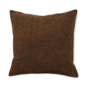 Casey Cocoa Melange Cushion 55cm x 55cm Feather Filled by Madras Link, a Cushions, Decorative Pillows for sale on Style Sourcebook