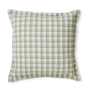 Maldon Green Check Cushion 50cm x 50cm by Madras Link, a Cushions, Decorative Pillows for sale on Style Sourcebook