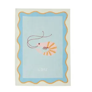 G'day Cotton Tea Towel 50x70cm Blue by Coast to Coast, a Tea Towels for sale on Style Sourcebook