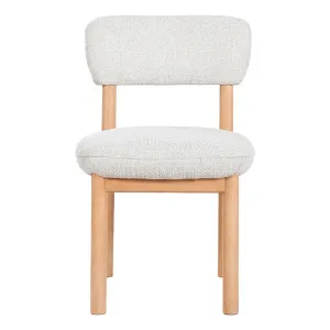 Toro Dining Chair in Milan Natural / Clear by OZ Design, a Dining Chairs for sale on Style Sourcebook