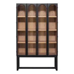 Maxwell Display Unit in Black and Clear Oak by OZ Design, a Entertainment Units & TV Stands for sale on Style Sourcebook