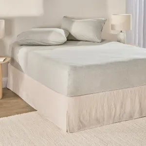 Pillow Talk Jersey Fitted Sheet Set Grey Marle by Pillow Talk, a Sheets for sale on Style Sourcebook