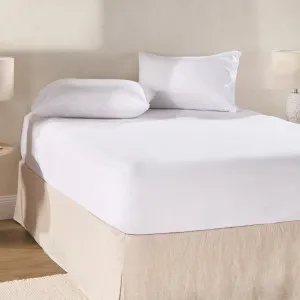 Pillow Talk Jersey Fitted Sheet Set White by Pillow Talk, a Sheets for sale on Style Sourcebook