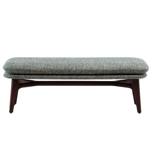 De La Espada Solo Bench - Walnut Timber and Sonar 974 Upholstery 750BBOWSONAR974 by De La Espada, a Chairs for sale on Style Sourcebook