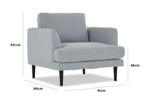 Alice Armchair, Sienna Natural, by Lounge Lovers by Lounge Lovers, a Chairs for sale on Style Sourcebook