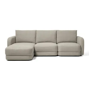 Cosmo Chaise Sofa, Austin Coffee, by Lounge Lovers by Lounge Lovers, a Sofas for sale on Style Sourcebook