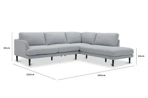 Alice Right Hand Corner Sofa, White, by Lounge Lovers by Lounge Lovers, a Sofas for sale on Style Sourcebook