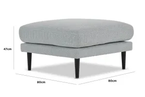 Alice Ottoman, Ivory, by Lounge Lovers by Lounge Lovers, a Ottomans for sale on Style Sourcebook