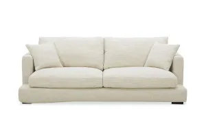 Long Beach Mini 3 Seat Sofa, Drift Natural, by Lounge Lovers by Lounge Lovers, a Sofas for sale on Style Sourcebook