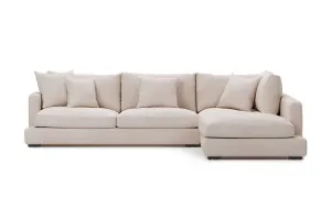 Long Beach Right Corner Sofa, Como Natural, by Lounge Lovers by Lounge Lovers, a Sofas for sale on Style Sourcebook