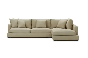 Long Beach Right Corner Sofa, Green, by Lounge Lovers by Lounge Lovers, a Sofas for sale on Style Sourcebook
