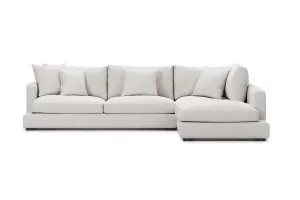Long Beach Right Corner Sofa, Grey, by Lounge Lovers by Lounge Lovers, a Sofas for sale on Style Sourcebook