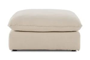 Loft Mini Ottoman, Ivory, by Lounge Lovers by Lounge Lovers, a Ottomans for sale on Style Sourcebook
