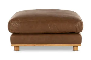 Nevada Leather Ottoman, 0, by Lounge Lovers by Lounge Lovers, a Ottomans for sale on Style Sourcebook