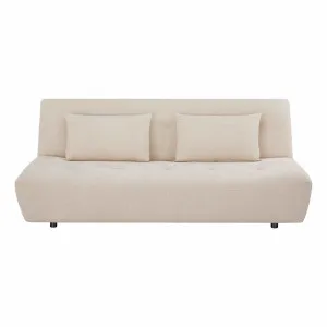 Castro Click Clack Sofa Bed in Breeze Beige by OZ Design, a Sofa Beds for sale on Style Sourcebook