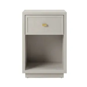 Logan Bedside Table - Petite Grey by CAFE Lighting & Living, a Bedside Tables for sale on Style Sourcebook