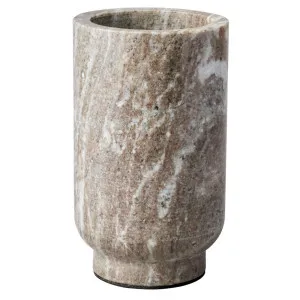 Aries Marble Vase - Small Natural by CAFE Lighting & Living, a Vases & Jars for sale on Style Sourcebook