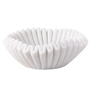 Aster Marble Bowl - White by CAFE Lighting & Living, a Vases & Jars for sale on Style Sourcebook