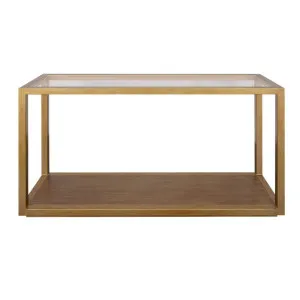 Sadie Console Table - Antique Gold by CAFE Lighting & Living, a Console Table for sale on Style Sourcebook
