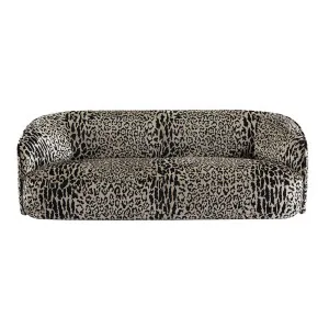 Durban 3 Seater Sofa - Leopard Chenille *LIMITED EDITION* by CAFE Lighting & Living, a Sofas for sale on Style Sourcebook