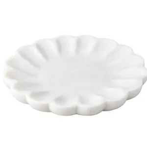 Stellar Marble Round Tray - White by CAFE Lighting & Living, a Trays for sale on Style Sourcebook