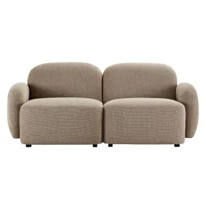Ramona Modular 2 Seater Sofa - Taupe by CAFE Lighting & Living, a Sofas for sale on Style Sourcebook