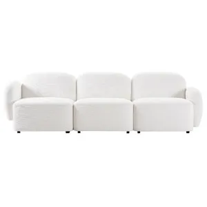 Ramona Modular 3 Seater Sofa - White by CAFE Lighting & Living, a Sofas for sale on Style Sourcebook