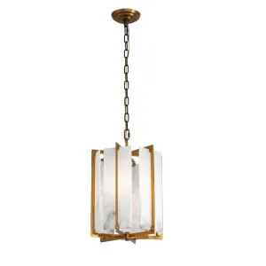 Palermo Alabaster Pendant - Antique Brass - OUTLET NSW by CAFE Lighting & Living, a Pendant Lighting for sale on Style Sourcebook