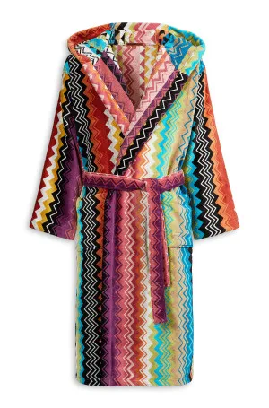 Missoni Giacomo 100 Hooded Robe Medium 8051275605386 by Missoni, a Bathrobes for sale on Style Sourcebook