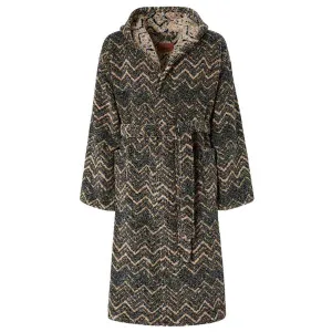 Missoni Azul 138 Hooded Bathrobe - Extra Large 8053147124339 by Missoni, a Bathrobes for sale on Style Sourcebook
