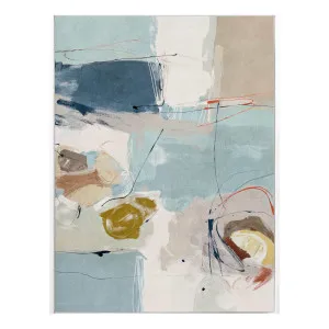 Chalk & Citrus 1 Portrait Box Framed Canvas in 78 x 103 cm by OZ Design, a Painted Canvases for sale on Style Sourcebook