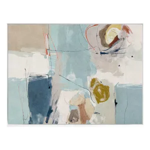 Chalk & Citrus 1 Landscape Box Framed Canvas in 163 x 123cm by OZ Design, a Painted Canvases for sale on Style Sourcebook