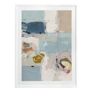 Chalk & Citrus 1 Portrait Framed Print in 55 x 70cm by OZ Design, a Prints for sale on Style Sourcebook