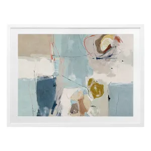 Chalk & Citrus 1 Landscape Framed Print in 105 x 84cm by OZ Design, a Prints for sale on Style Sourcebook