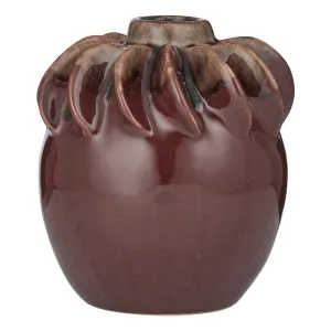 Chianti Vase Large 15.5x18cm in Russet by OZ Design, a Vases & Jars for sale on Style Sourcebook