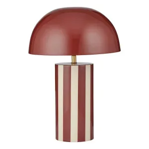 Raya Table Lamp 30x41cm in Russet / Ivory by OZ Design, a Table & Bedside Lamps for sale on Style Sourcebook
