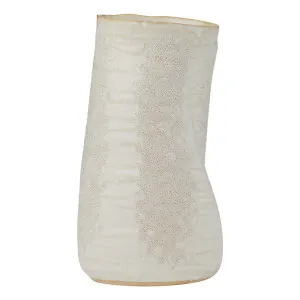 Ester Vase Small 11x19.5cm in Ivory by OZ Design, a Vases & Jars for sale on Style Sourcebook