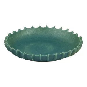 Gaia Platter 37x7cm in Teal by OZ Design, a Platters & Serving Boards for sale on Style Sourcebook