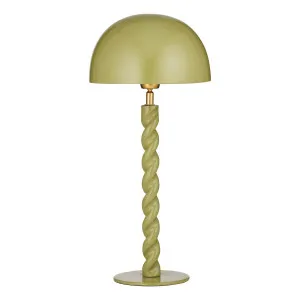 Ormond Table Lamp 25x52cm in Olive by OZ Design, a Table & Bedside Lamps for sale on Style Sourcebook