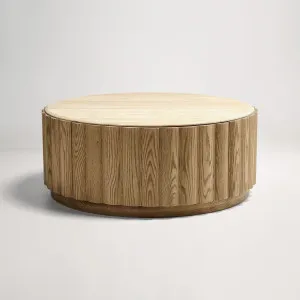 Rune Coffee Table, Travertine/Oak, by Lounge Lovers by Lounge Lovers, a Coffee Table for sale on Style Sourcebook