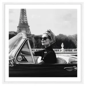 Chasing Glamour Framed Print in 84 x 84cm by OZ Design, a Prints for sale on Style Sourcebook