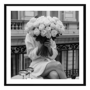 Madeline Framed Print in 103 x 103cm by OZ Design, a Prints for sale on Style Sourcebook