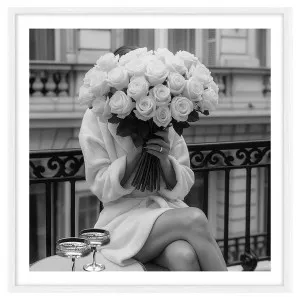 Madeline Framed Print in 84 x 84cm by OZ Design, a Prints for sale on Style Sourcebook