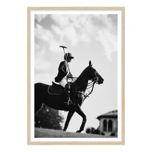 Riders Return Framed Print in 84 x 118cm by OZ Design, a Prints for sale on Style Sourcebook