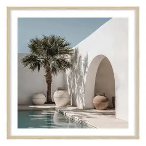 Villa in Stillness Framed Print in 95 x 95cm by OZ Design, a Prints for sale on Style Sourcebook